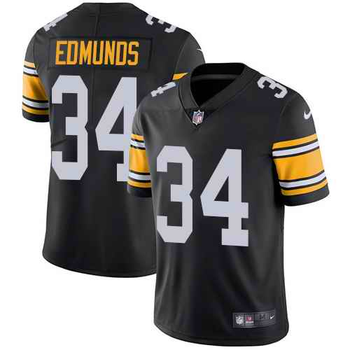 Nike Men & Women & Youth Steelers 34 Terrell Edmunds Black NFL Vapor Untouchable Limited Jersey,We sell and wholesale Nike Men & Women & Youth Steelers 34 Terrell Edmunds Black NFL Vapor Untouchable Limited Jersey on line form chian!
